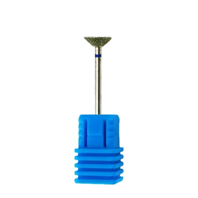 Тонкие Алмазные сверла для ногтей в форме пламени русские фрезы удаления