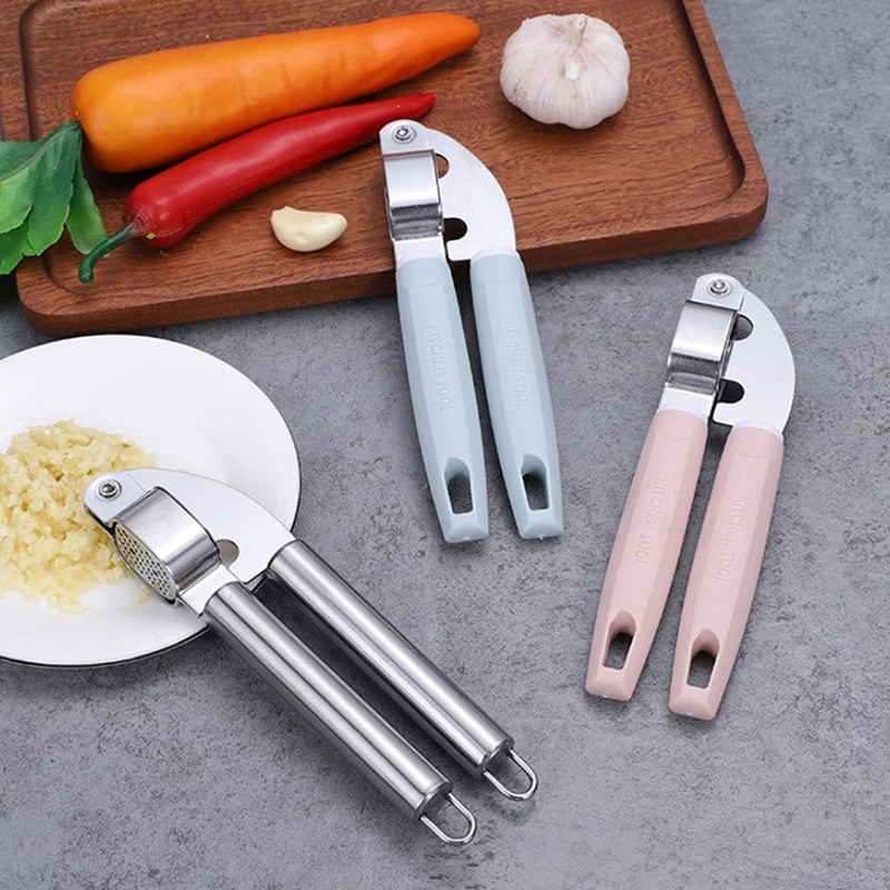 

1Pc Garlic Press Crusher Grinder Manual Multifunctional Vegetables Ginger Squeezer Masher Kitchen Tools