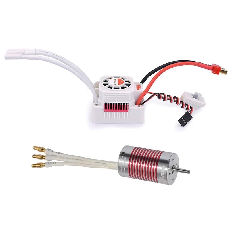 

Платиновый водонепроницаемый 4-полюсный двигатель SURPASS HOBBY 2845 + 45A электронный регулятор скорости для радиоуправляемого автомобиля 1/12 1/14