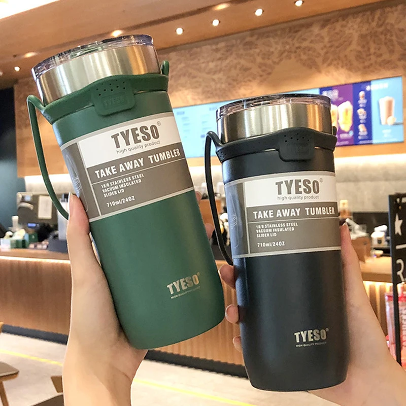 

Double Thermal Water Bottle Stainless Steel Coffee Mug Portable Travel Beer Vacuum Flask Insulated Cold Hot Drinks Tumbler Cup