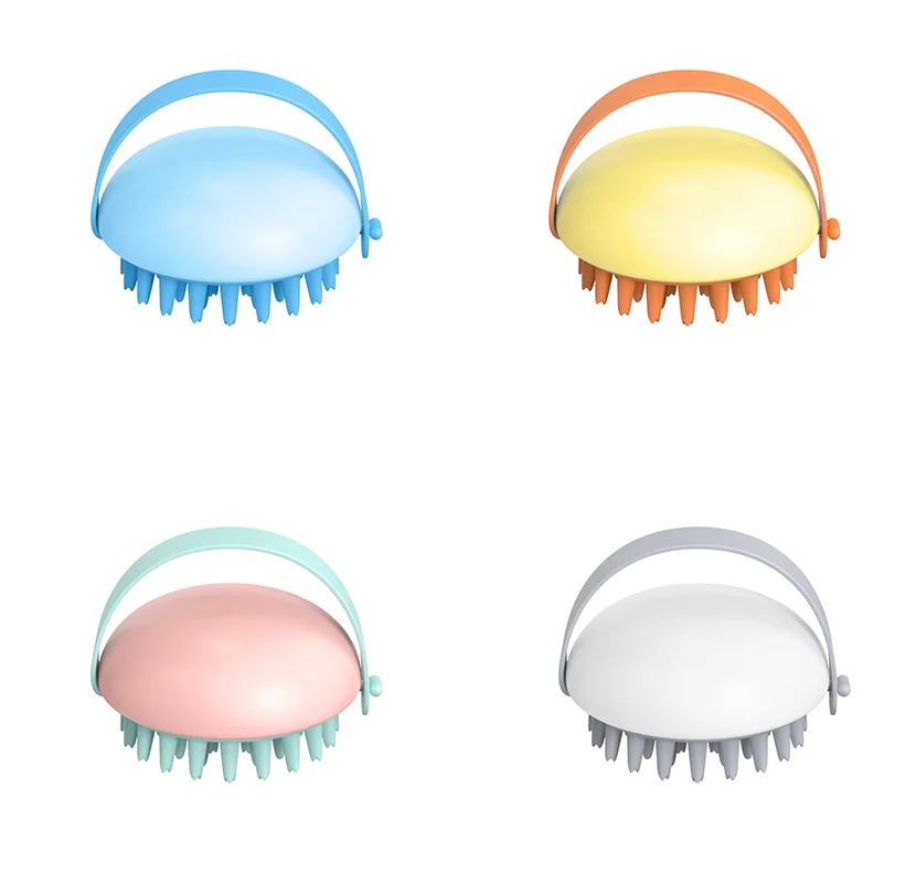 

Handheld Silicone Scalp Shampoo Massage Brush Washing Shower Hair Massager Clean Brush Bath Shower Hair mini Clean Brush Comb
