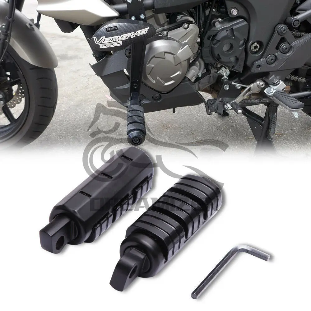 For Honda Shadow Sabre ACE VT 1100 750 Rebel 250 500 Motorcycle Highway Foot Pegs Rests Pedals Footrests Front Rider Floorboards