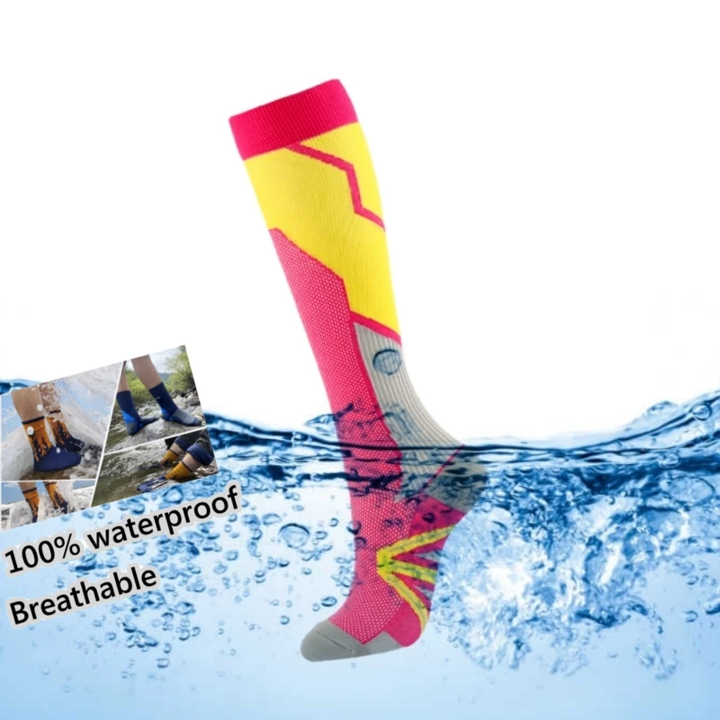 

Waterproof Socks Moisture-absorbing Breathable Sweat-wicking Skiing Hiking Cycling Camping Unisex Outdoor Sports Socks