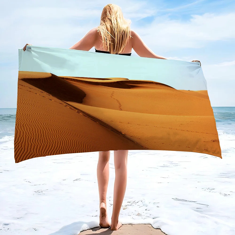 1 шт. пустынное полотенце детское пляжное летнее для купания и душа Товары ванной