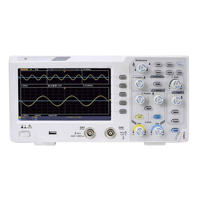 

NEW hot selling digital oscilloscope electronic measuring instruments oscilloscope mulltimeter 100mhz osciloscopi automotriz