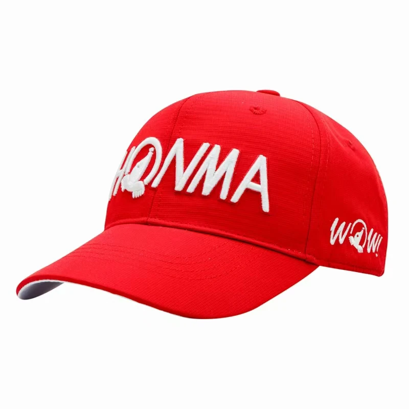 

HONMA Golf Cap The Four Seasons Unisex Sports Hat 3D A Embroidery Baseball CapHip Hop Outdoor Adjustable Sports Golf Caps