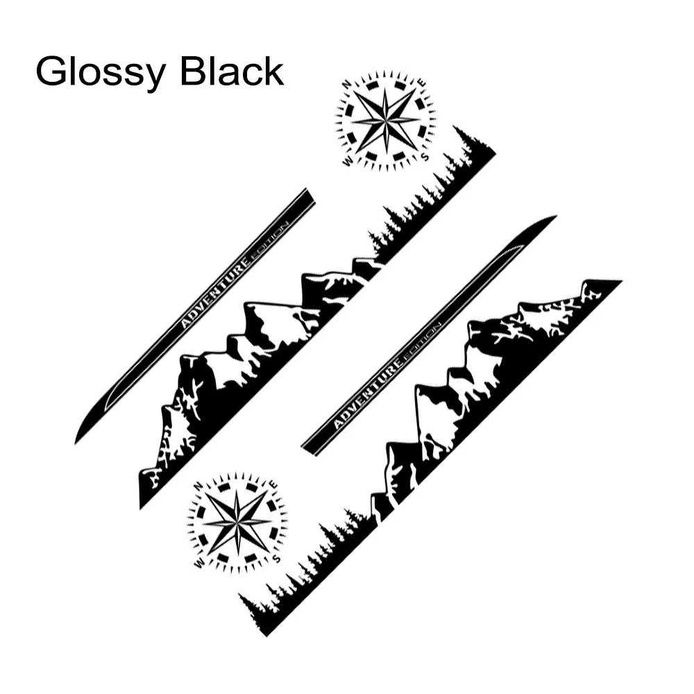 

Автомобильные наклейки для Citroen Jumpy Dispatch Peugeot Expert, дом на колесах, кемпер, фургон, горные графические наклейки, аксессуары для автотюнинга