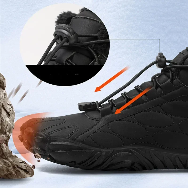 Мужские ботинки Босоножки обувь зимние теплые ботильоны низкие уличные походные