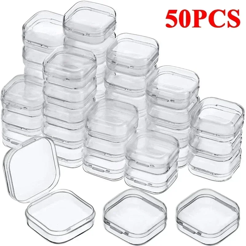 

Прозрачные мини-боксы для мелочей из полипропилена