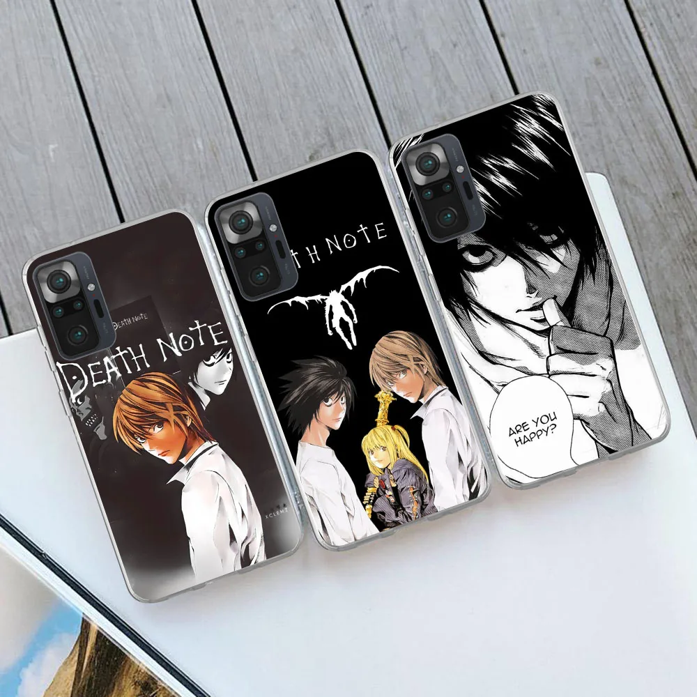 HZ-19 Death note Soft чехол для Moto G52 G42 G32 G23 G22 G14 G84 E32 G62 G04 G24 G72 G71 G73 G34 G20