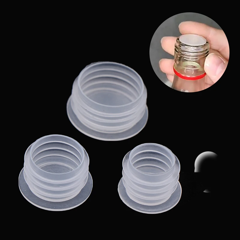100 шт. крышка для бутылки вина из пищевого пластика