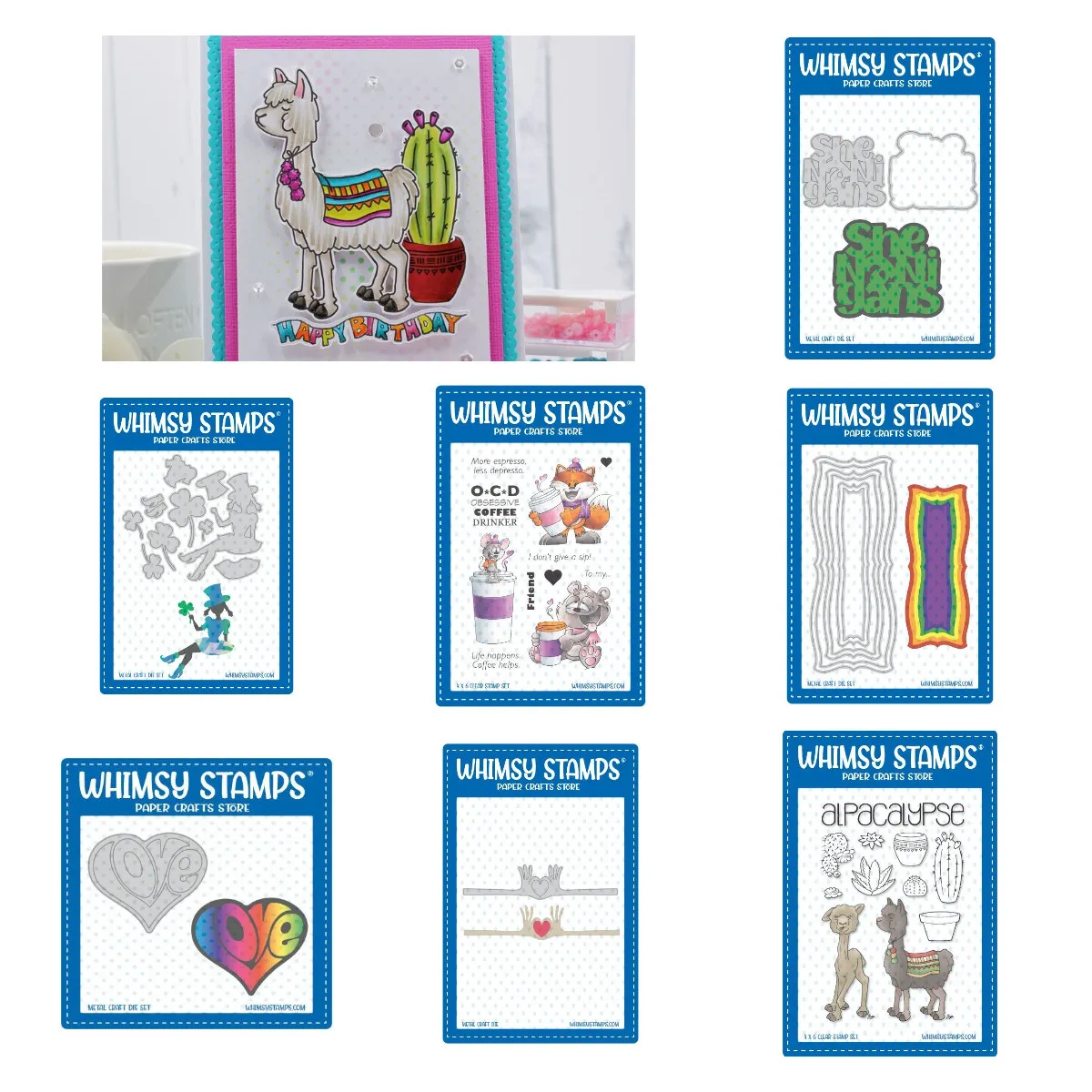 

Lovely Alpaca Series Dies And Stamps 2023 New Arrival Diy Molds Scrapbooking Paper Making Cuts Crafts Template Handmade Card