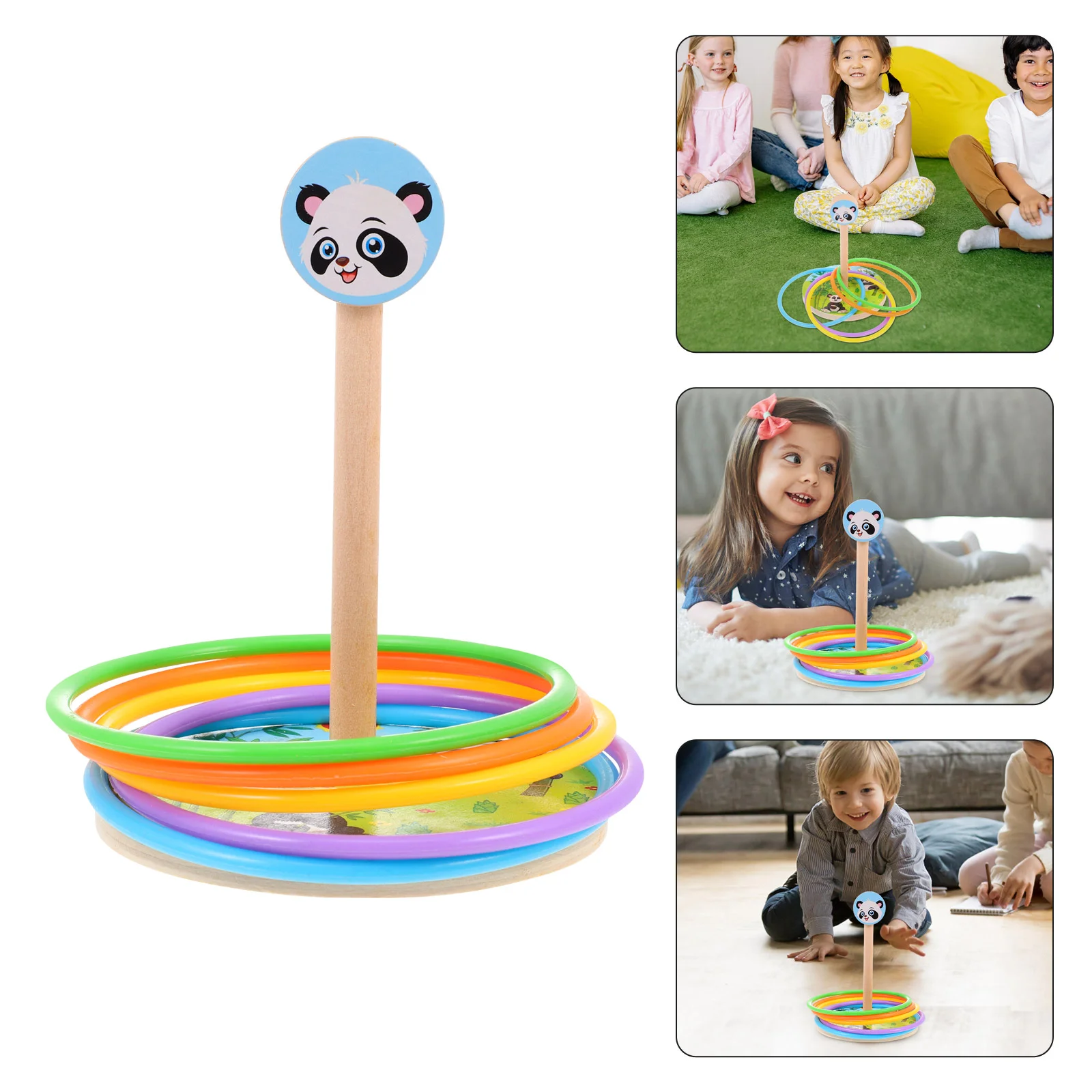 

Ringgame Forthrowing Rings Cups Tossing Preschool Stack Rainbow Games Kids Outdoor Pool Circle Party Carnival Beach Educatioanal