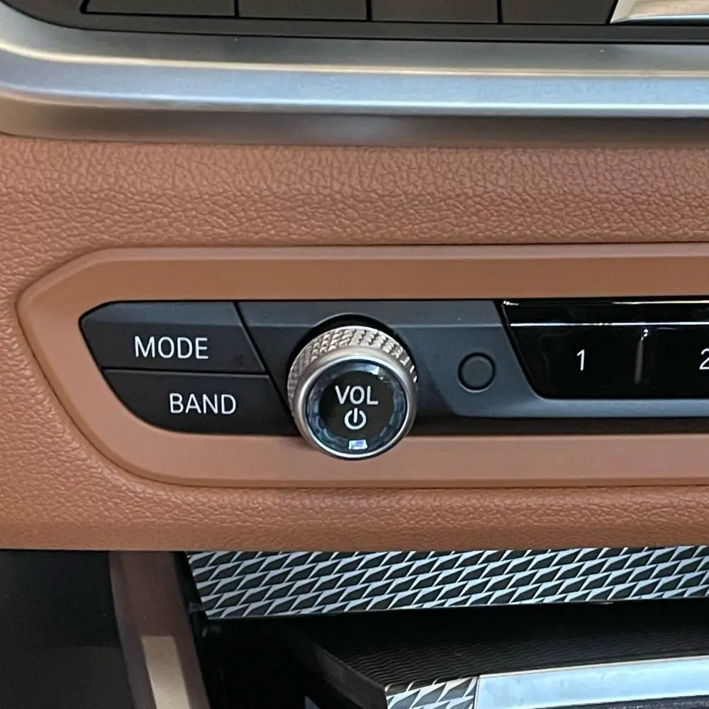 Фото Хрустальная Ручка Громкости Для BMW MGU G20 G28 G14 G15 G16 G29 G07 G05 Регулируемая Кнопка Управления Звуком ABS-пластик Для... №5