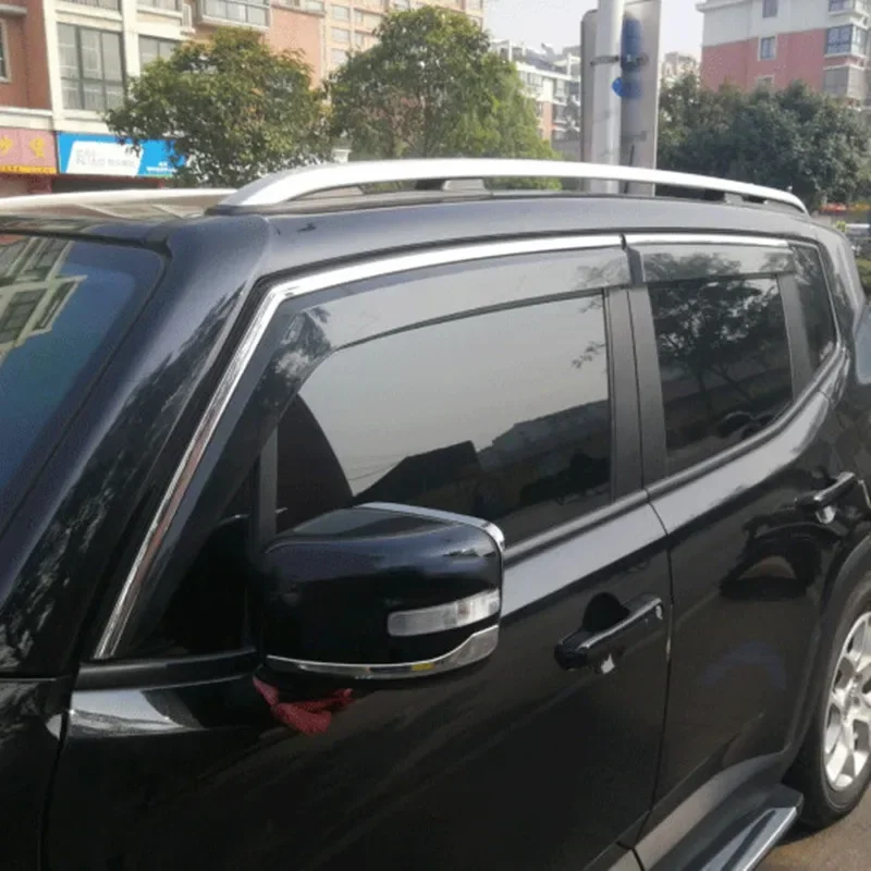 Для Jeep Ranegade 2016-2020 оконный козырек автомобильный дождевик дефлекторы накладка на