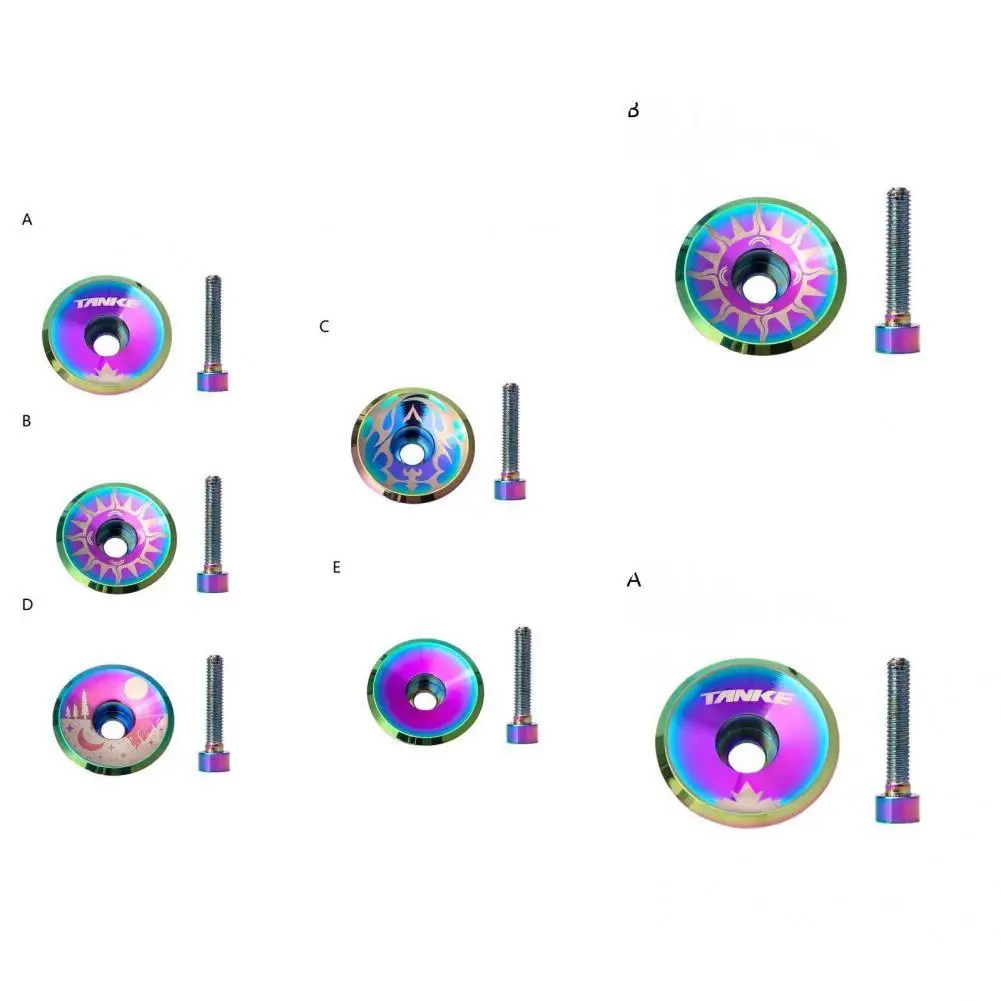 

Headset Top Cap Fixie Gear Perfectly Fitment Forks Mountain Bike Headset Cover Bicycle Headset Top Cap Stem Top Cap