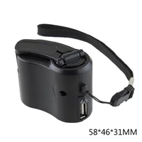 hand crank power dynamo usb emergency phone charger portable multi tool for phone camping travel charger outdoor survival tools