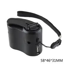 Hand Crank Power Dynamo USB Emergency Phone Charger Portable Multi Tool For Phone Camping Travel Charger Outdoor Survival Tools