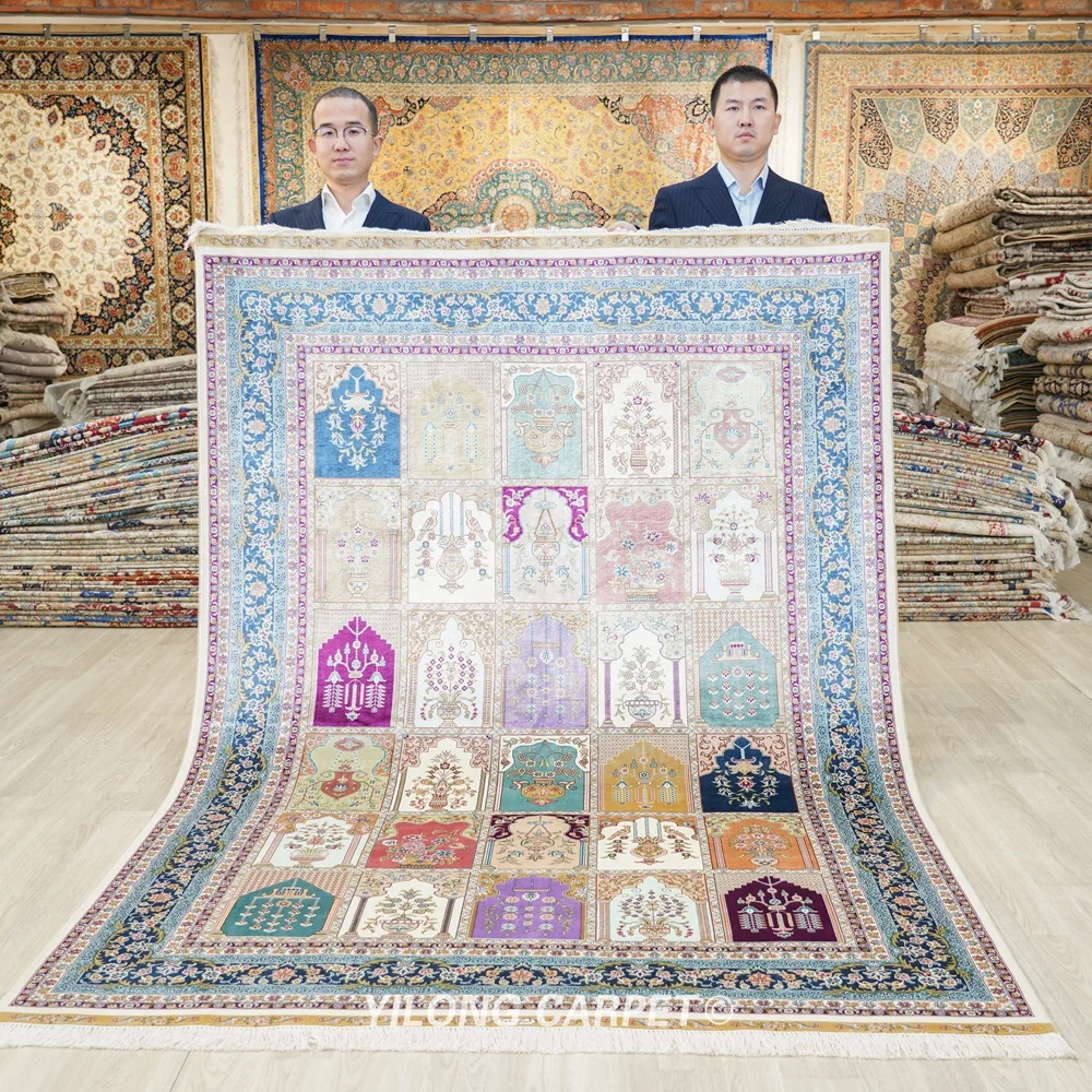 

168x244 см персидский ковер прямоугольный Преимущественный четырехсезонный турецкий коврик ручной работы (YL0788A)