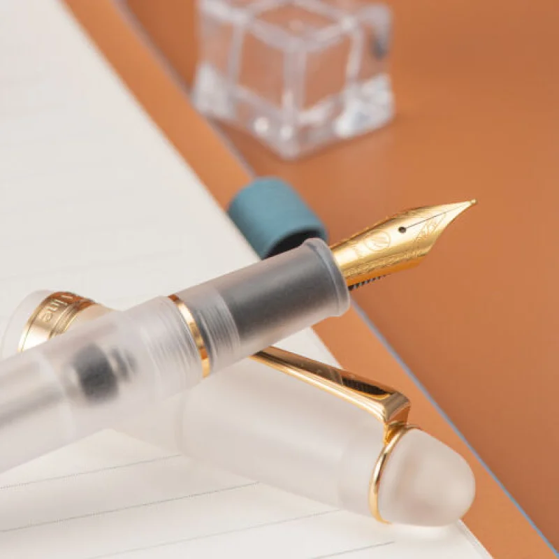 A+ Asvine V126 Vacuum Fountain Pen Stub 1.1 Nib Matte Acrylic Writing Office Pen (art.: 3920d2eff0666) - 3920d2eff0666