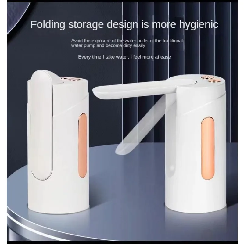 

Electric Water Dispenser Portable USB Charging Intelligent Touch Water Presser Pumper Quantitative Foldable Water Dispenser