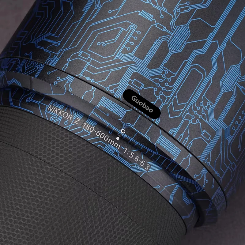 Наклейка-наклейка для объектива камеры Nikon Z 180-600 мм виниловая пленка покрытие NIKKOR