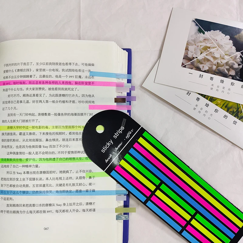 

KindFuny Прозрачные самоклеящиеся стикеры для заметок