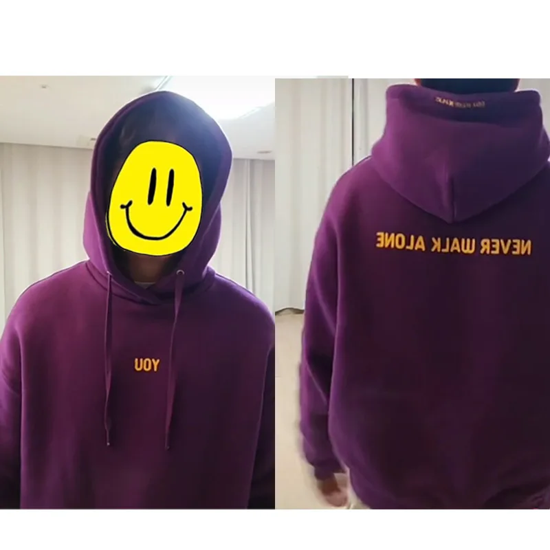 

New K Pop Kpop K-pop Clothes Jimin Merch Men/Women Hoodie Seven with You You Never Walk Alone Digital File Harajuku Sweatshirts