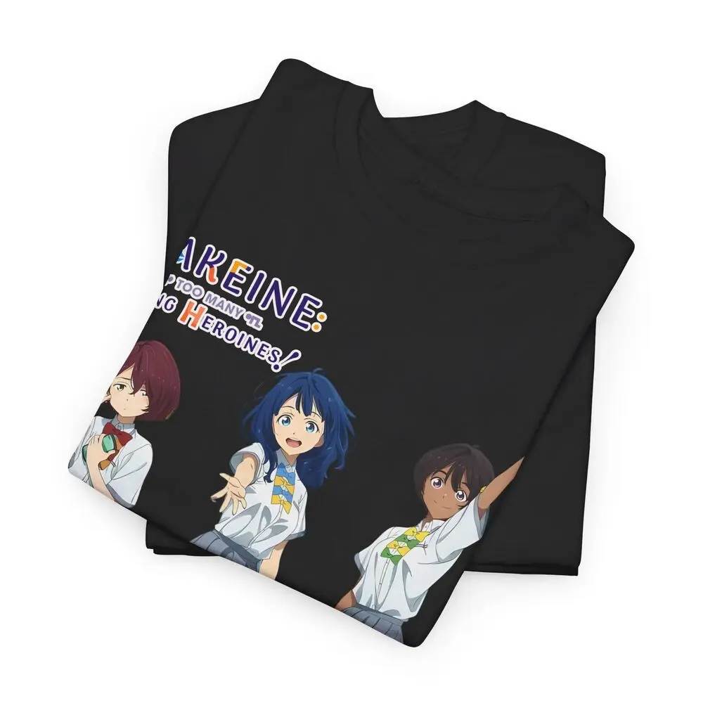 Тяжелая хлопковая Футболка Makeine с героями аниме слишком много потери
