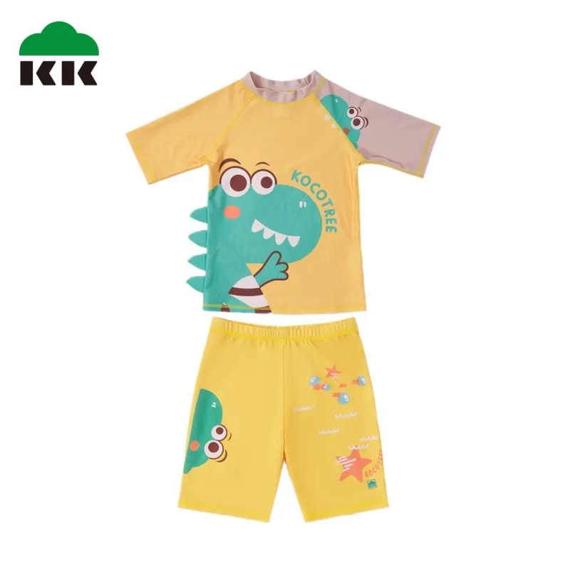 

Kocotree Children's Swimsuit Male and Female Toddlers' Class A Antibacterial Split Piece Sun Protection Swimwear