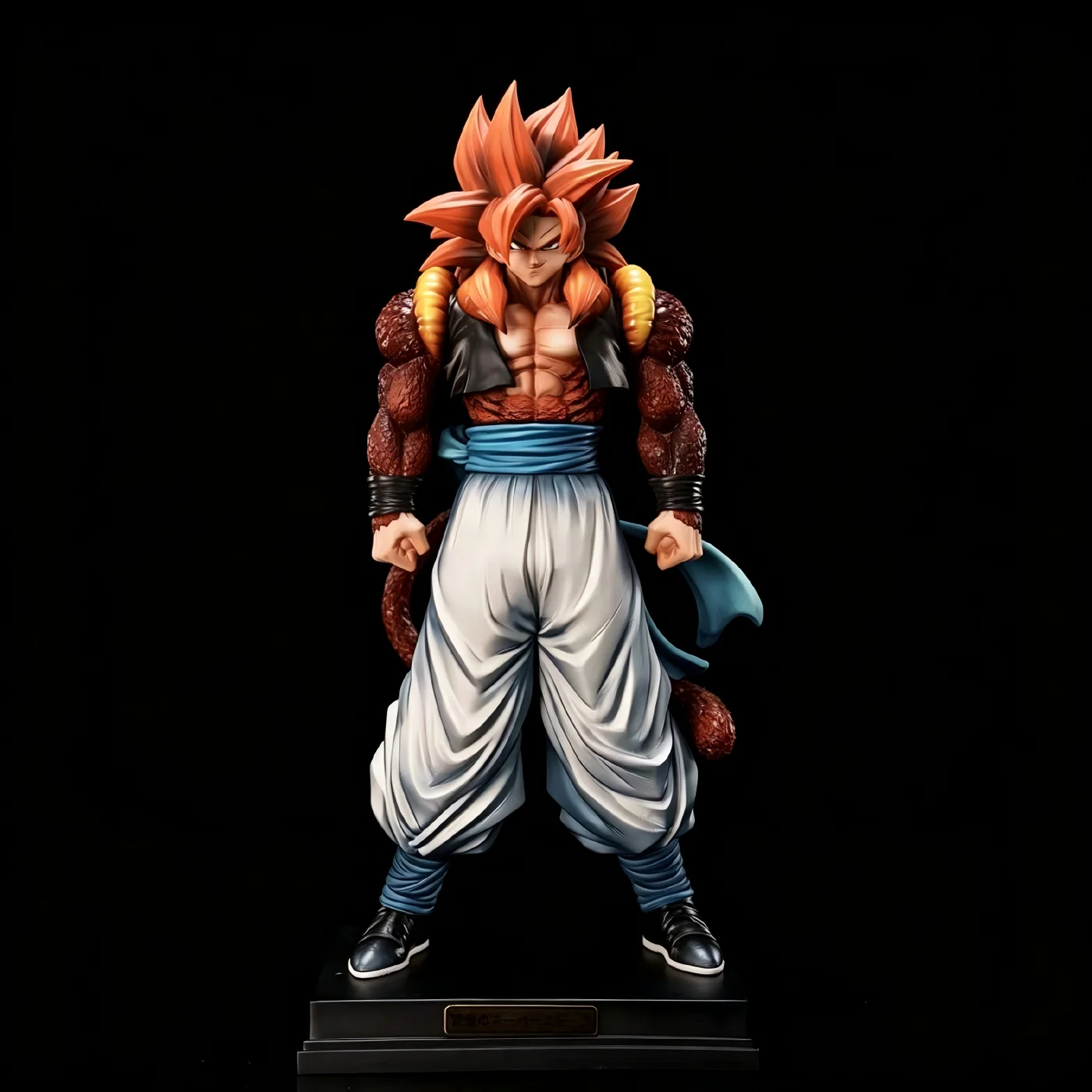 Фото YS Studio Dragon Ball Super Saiyan 4 Гогета с заменяемым бюстом, аниме-фигурка, 32 см, коллекционная модель из ПВХ, игрушка, подарок №3