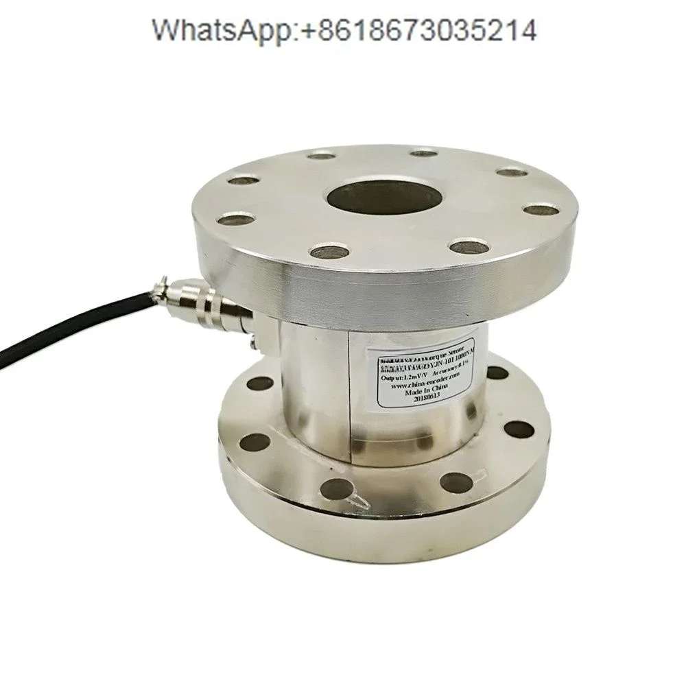 Статический поворотный торсионный датчик крутящего момента фланцевого типа