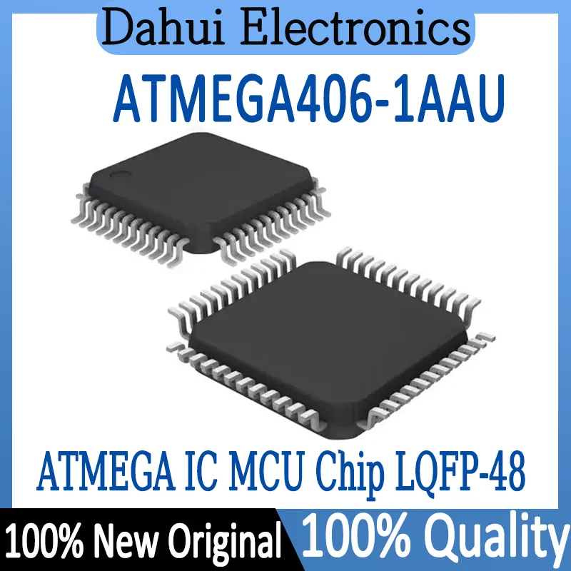 

100% New ATMEGA406-1AAU ATMEGA406 ATMEGA IC MCU Chip LQFP-48 in Stock