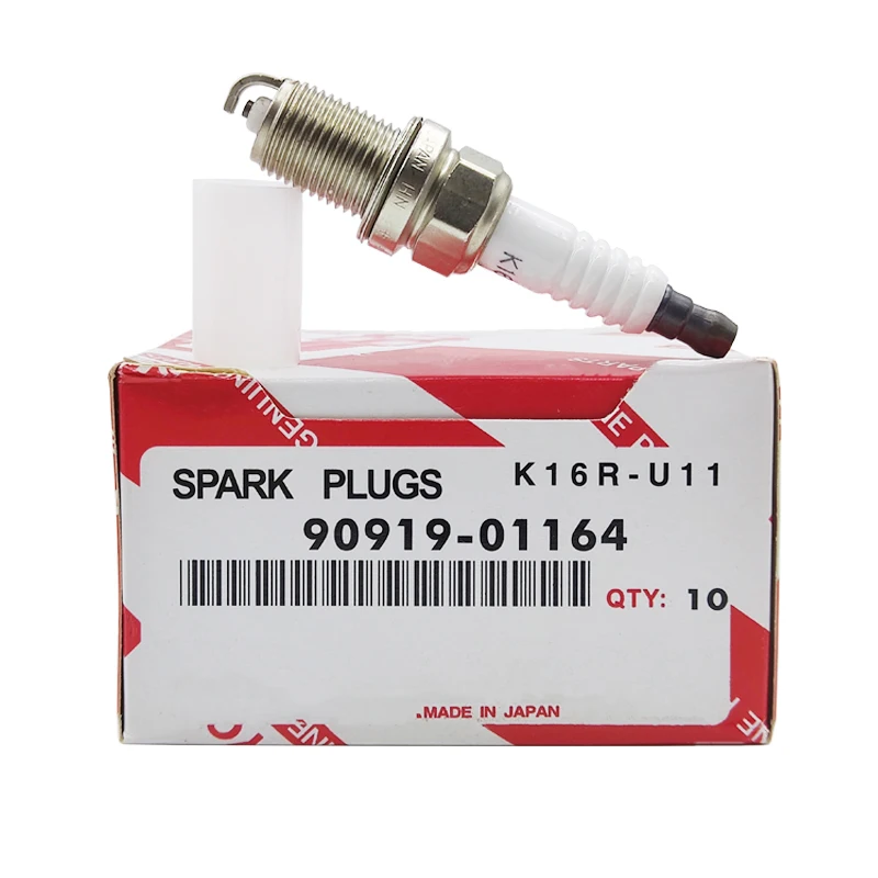 

6pcs 90919-01164 K16RU11 Normal Spark Plug For Toyota Corolla Yaris Celica MR2 Vios Paseo 4Runner 9091901164 K16R-U11