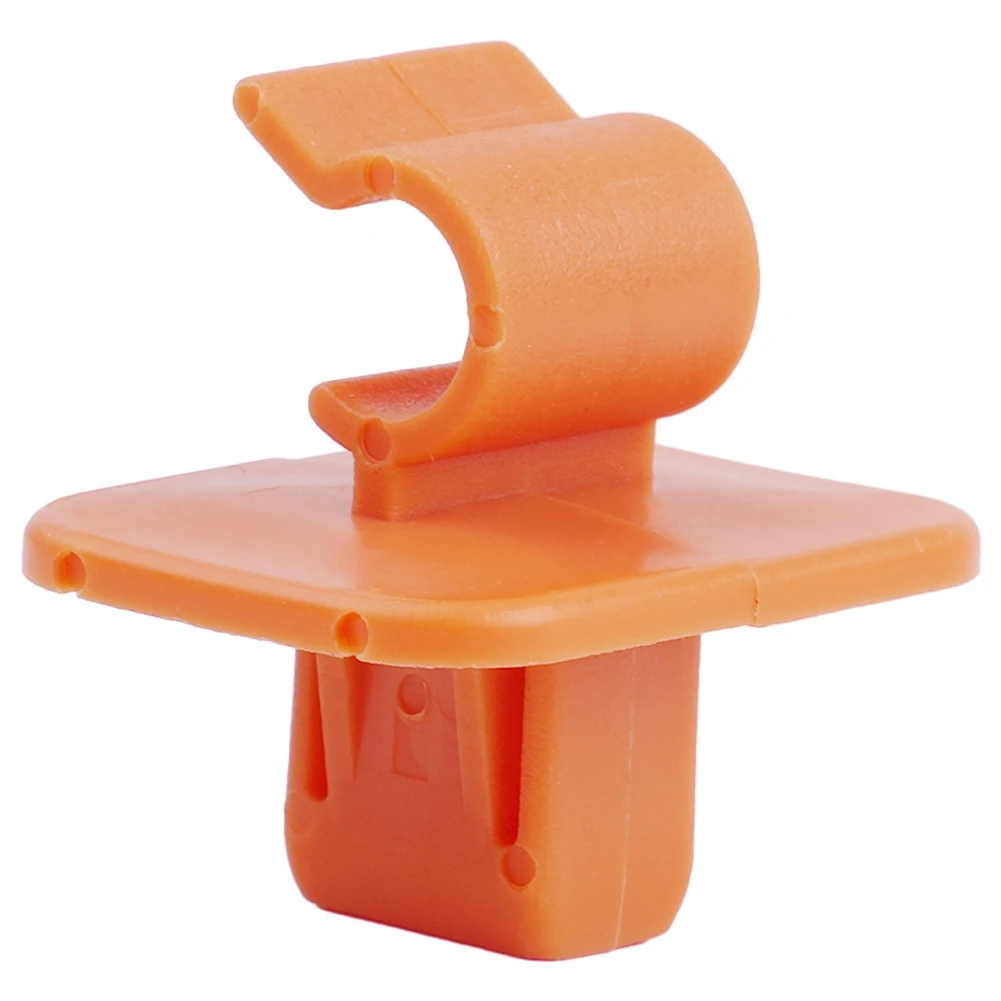 

For Skoda Fabia Octavia MK2 04-13 1U0823570A Hood Bonnet Rod Stay Clip Bracket Plastic Orange Exterior Car Accessories