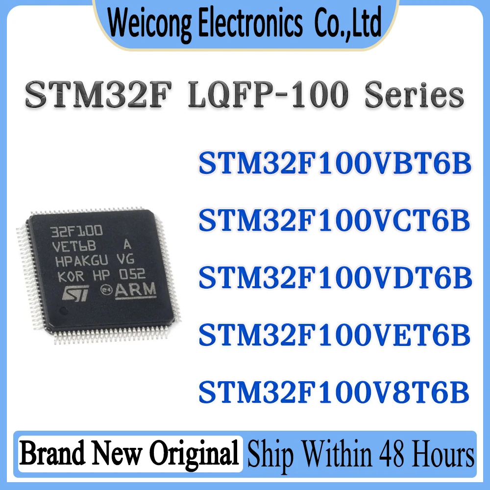 

STM32F100VBT6B STM32F100VCT6B STM32F100VDT6B STM32F100VET6B STM32F100V8T6B STM32F100 STM32F STM32 STM ST IC MCU Chip LQFP-100