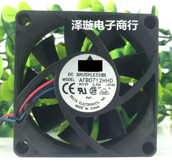 Новый оригинальный 7020 7 см AMD двухшаровой компьютер CPU Fan AFB0712HHD 12V 0.30A