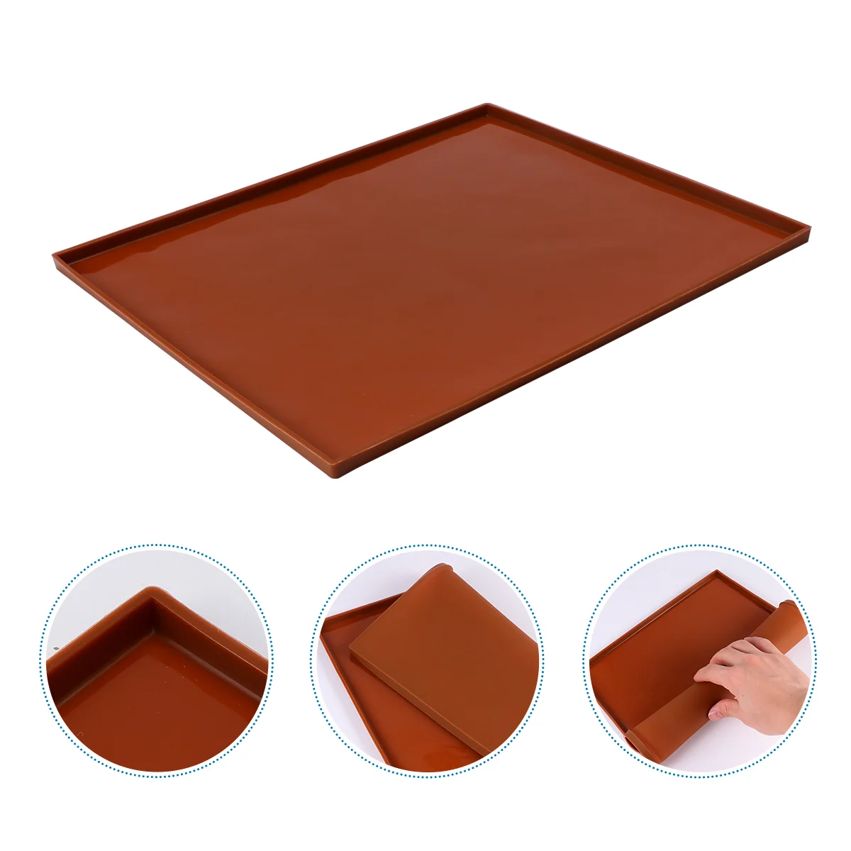 

1pc Reusable Practical Supplies Cake Roll Mat Restaurant Home