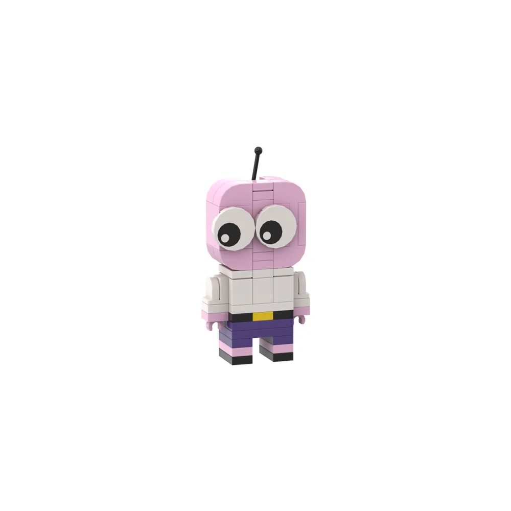 Конструктор gobrick MOC улыбающийся друг набор строительных блоков глип Пим Чарли