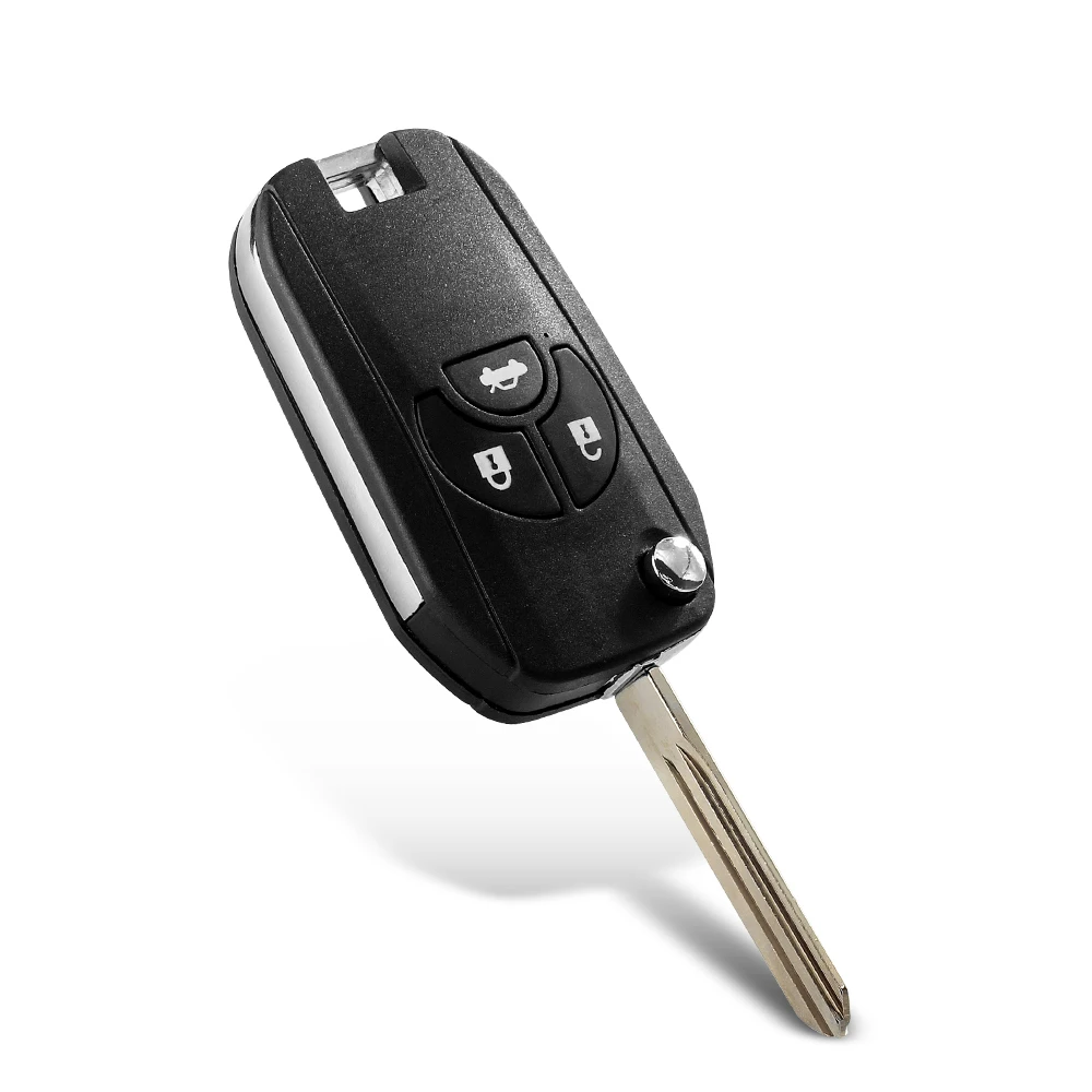 KEYYOU 10 шт. корпус дистанционного ключа модифицированный флип-чехол для Nissan Sylphy Cube