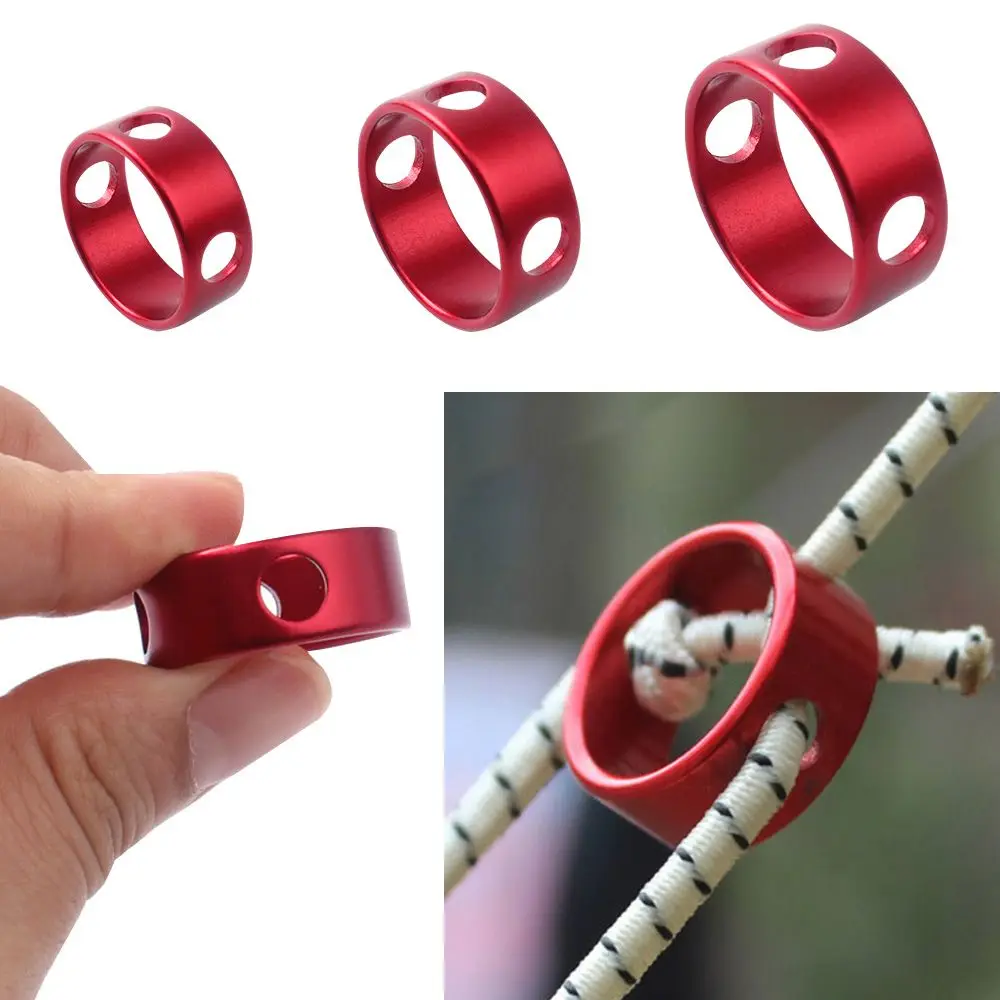 

Outdoor Aluminium Alloy Adjustable Tent Wind Rope Buckle Cord Rope Buckle Windproof buckle Tightening Hook