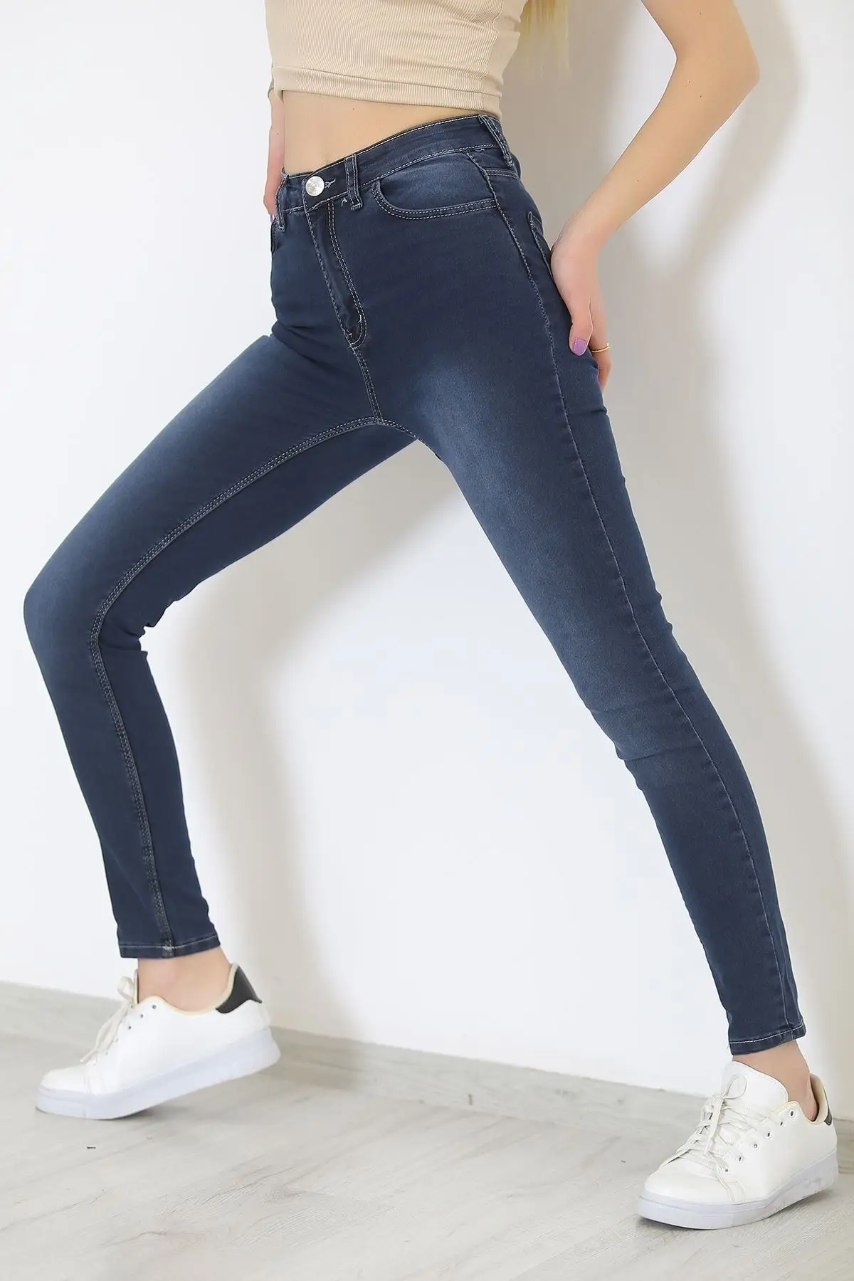 

Джинсы скинни Paca темно-синие