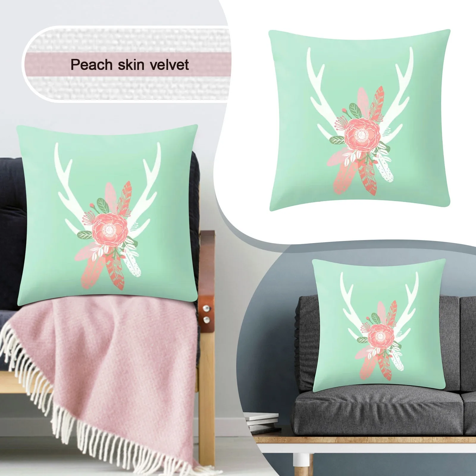 

Pillowcase Modern Pillowcase Decorative Outdoor Linen Square Pillowcase For Sofa Sofa Beds And Cars Zipper Body Pillow Case