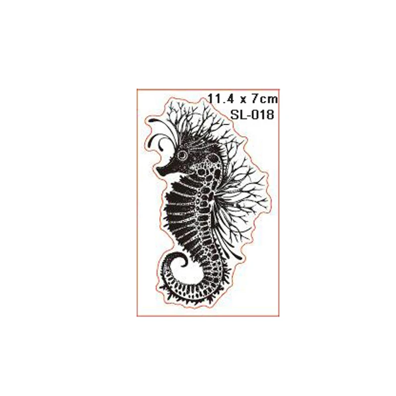 

New Arrival hippocampus Clear Stamps for DIY Scrapbooking Card Transparent Silicone Stamp Making Photo Album Crafts Decor