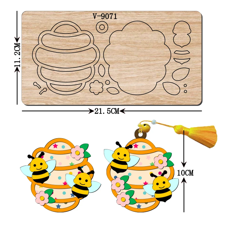 Новые деревянные штампы для высечки скрапбукинга/разных размеров/оформления