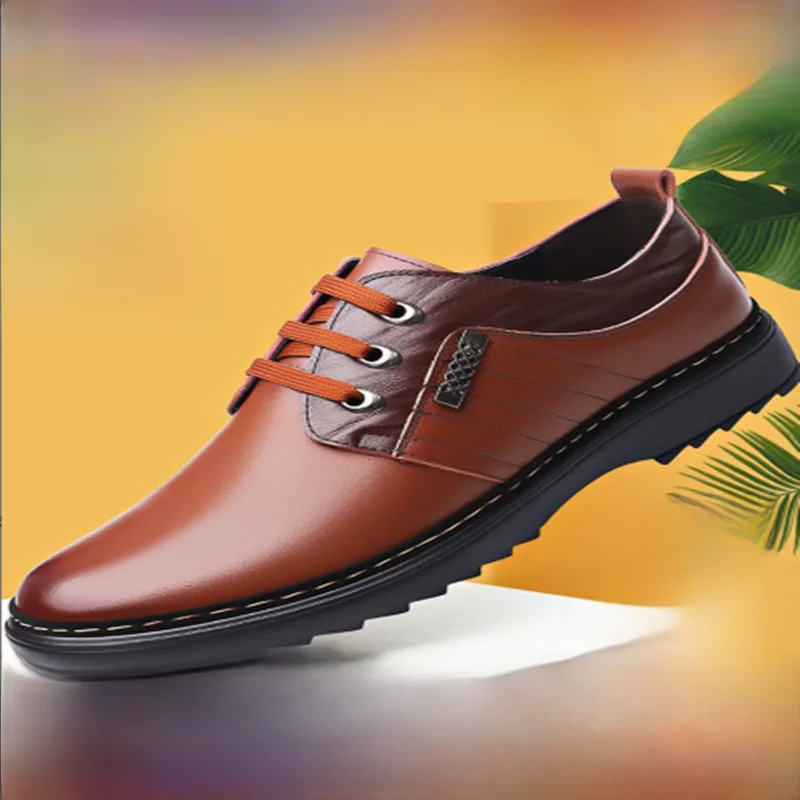 Обувь из натуральной кожи School Pilot с дезодорантом мягкая подошва поверхность