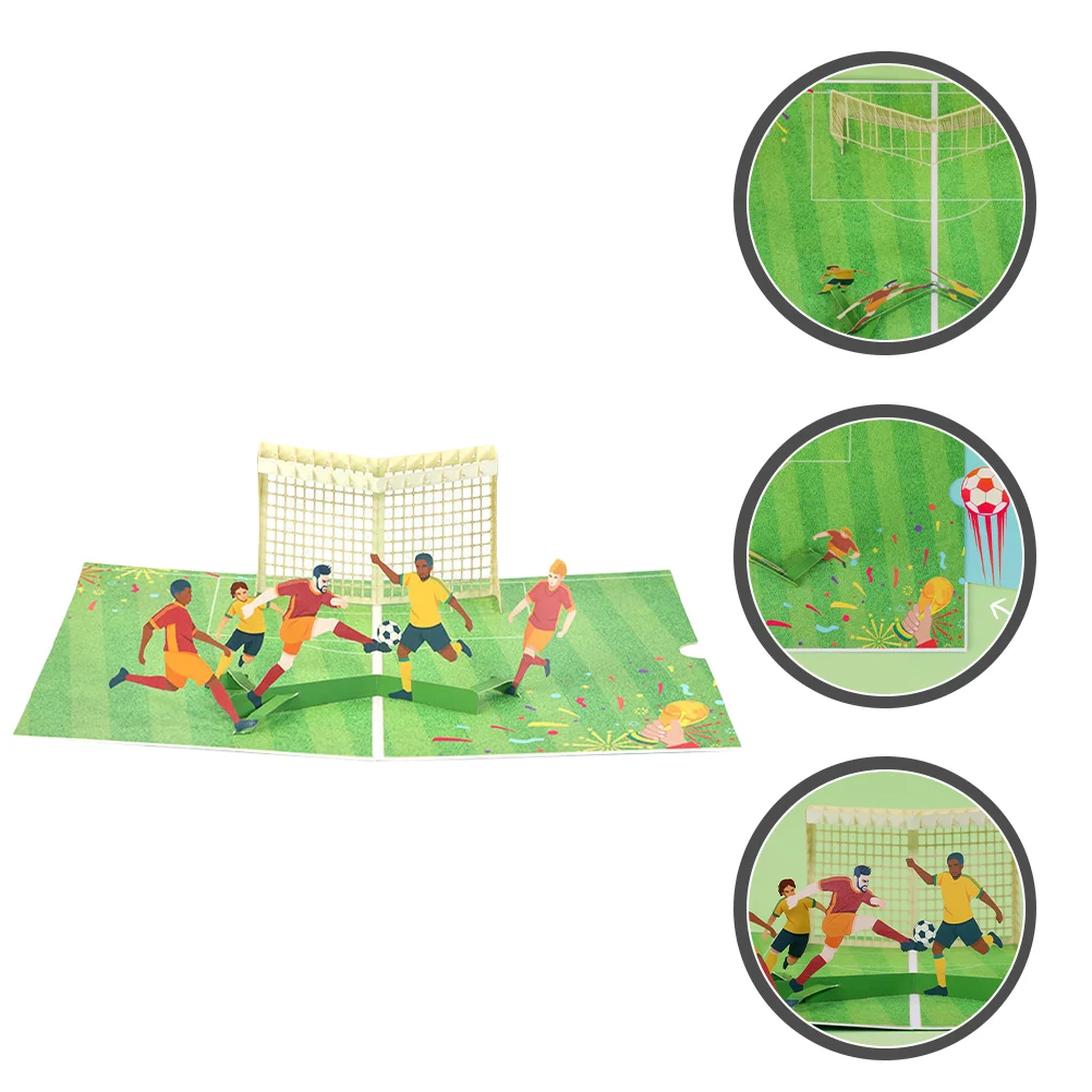 

Decorative Birthday Cartoon Soccer Compact Birthday Accessory