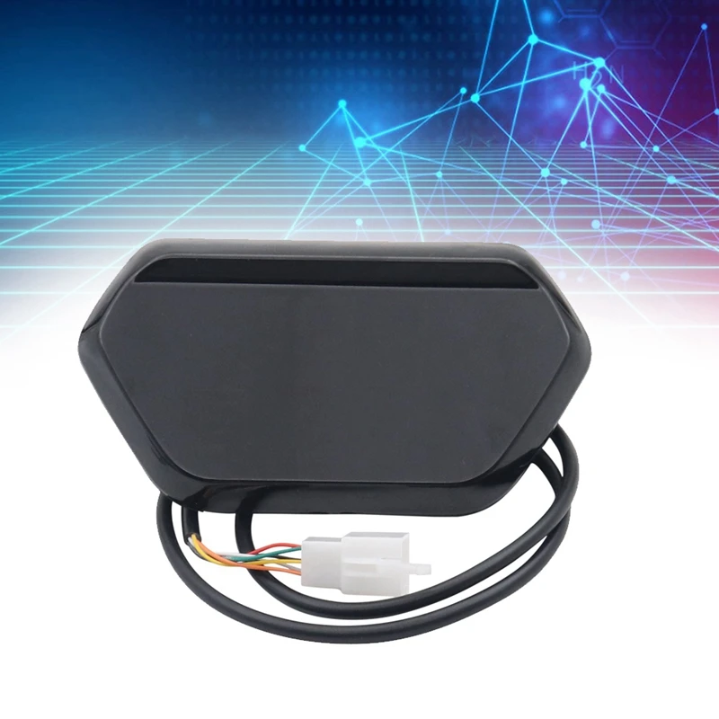 Для спидометра Citycoco светодиодный дисплей 60 В измеритель скорости аккумулятора