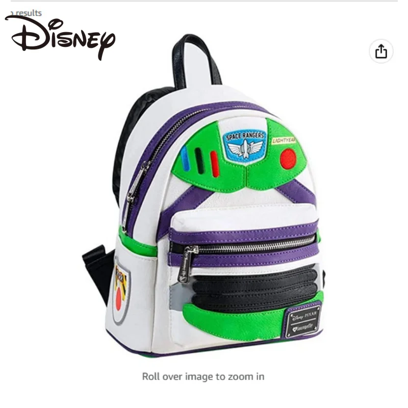 Disney Loungefly Toy Story Space Ranger Ba Guangsi Year School Bag Children's Backpack Men's and Women's Leisure Bag