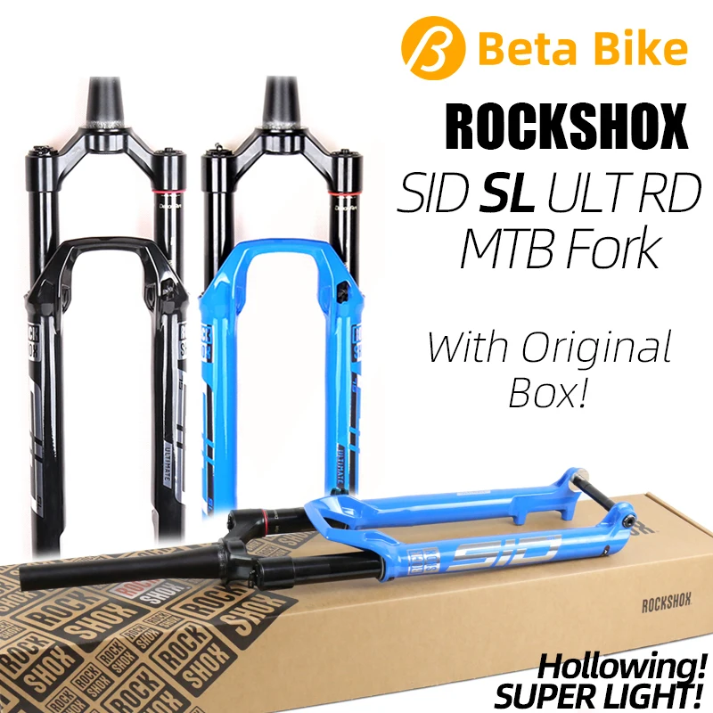 SRAM ROCKSHOX SID SL ULT RD ULTMATE 29 Inch MTB Bicycle Fork Manual Remote Lock Suspension 15*110mm Boost 1.5T 100mm 44mm Offset